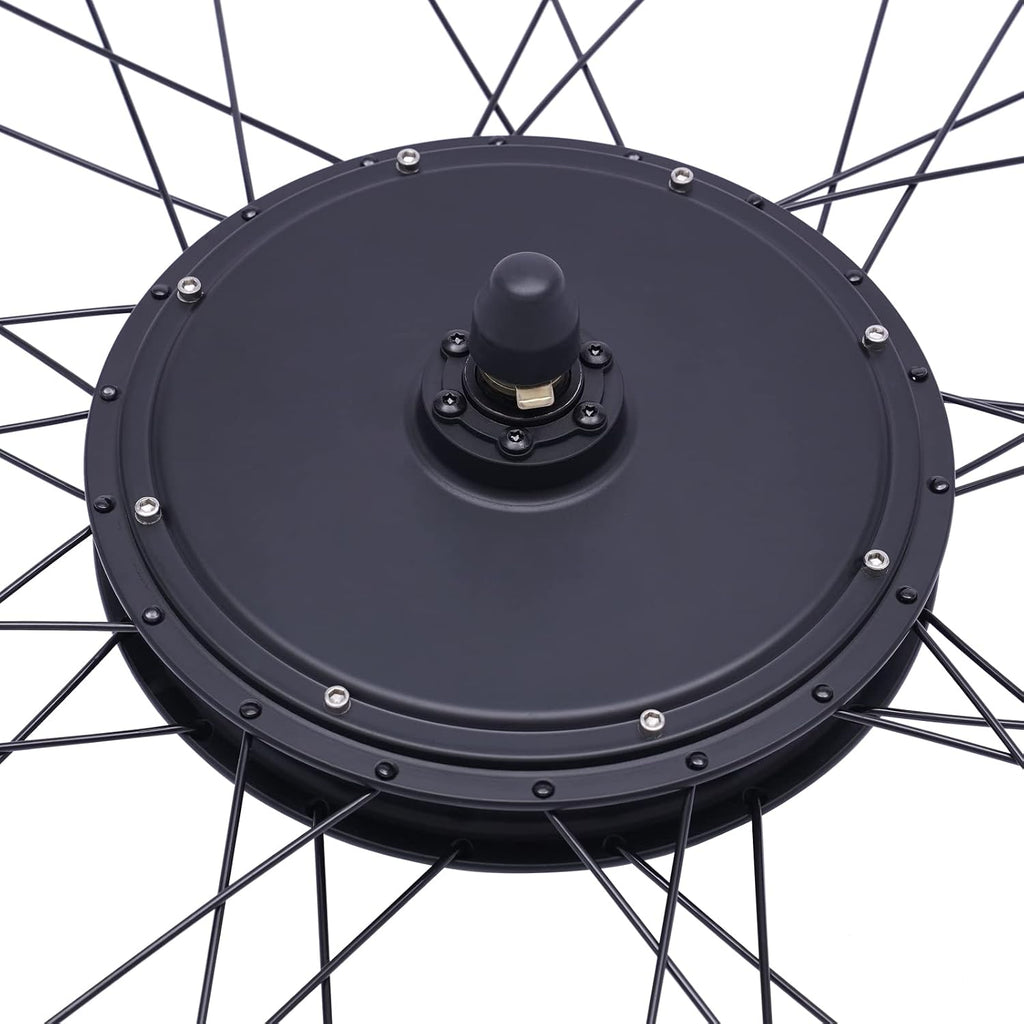 48V 1000W Electric Bicycle Motor Kit Front Wheel, E-Bike Hub Motor Kit Powerful Motor Electric Bicycle w/Display