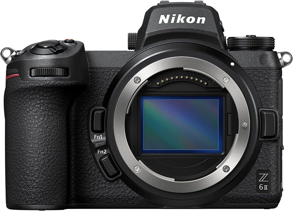 Nikon Z6 II Mirrorless Camera with 24-70mm f/4 Lens Bundle with Extra Battery, LED Light, Microphone, 128GB High Speed Memory Flash, Accessory Bundle (30 Items)