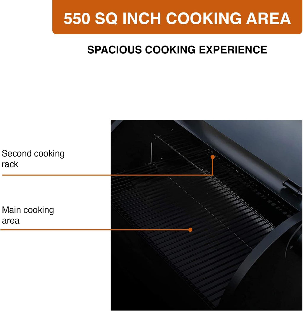 Z GRILLS Pellet Smoker (550C)