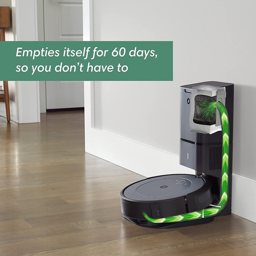 iRobot Roomba i4 + Self-Emptying Vacuum Cleaning Robot (Renewed)