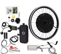 LOYALHEARTDY 700C/20/24/26/ Inch Front Wheel Hub Ebike Conversion Kit, Front Wheel Electric Bicycle Kit Front Wheel Hub Motor with Controller, LCD Display, PAS (No Batteries)