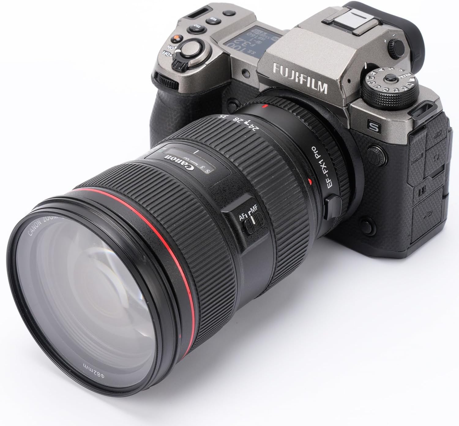 VILTROX EF-FX1 Pro Lens Mount Adapter Auto Focus Converter Ring Compatible with Canon EF/EF-S Lens to Fuji X-Mount Camera X-H1 X-PRO2 X-T2 X-T3 X-T1 X-T20 X-T10 X-E2 X-E1