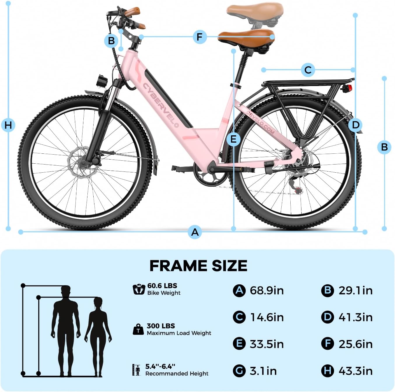 YorkE 26' Electric Bike for Adult,1000W Peak, up 80 Miles Removable Battery Ebike,Adult Electric Bicycles for All Terrain,Men Women E Bike, 7-Speed