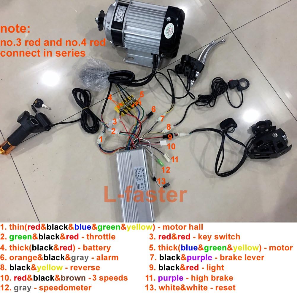 48V 750W BRUSHLESS Motor Tricycle Rickshaw Motor KIT 750W BRUSHLESS Motor KIT for Three Wheel Bike