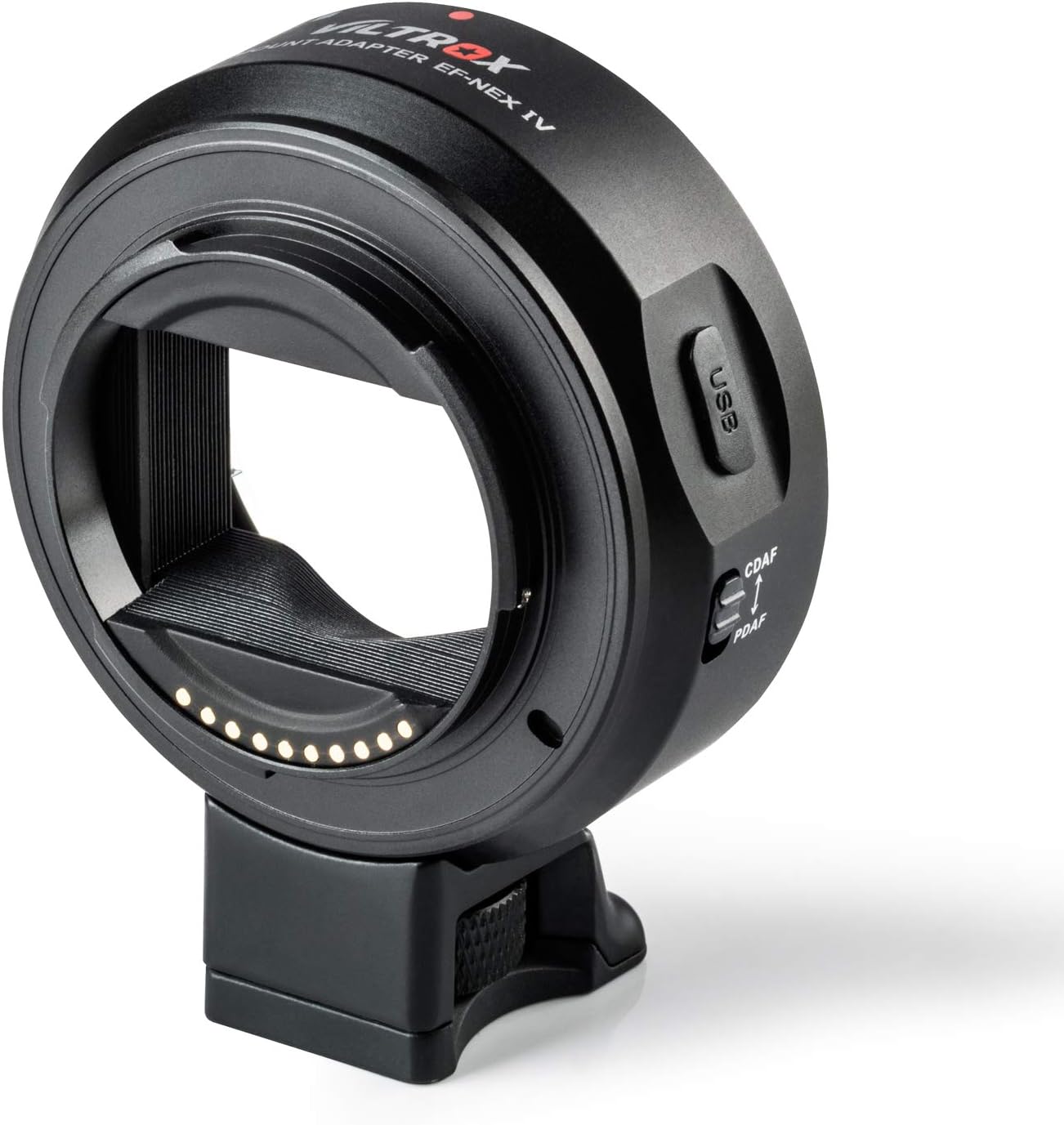 Viltrox EF-NEX IV Auto Focus Lens Mount Adapter Aperture Control, EXIF Transmitting with CDAF PDAF Swift for Canon EF/EF-S Lens to Sony A9 A7RIII A7RII A7III A7II A6300 A6500 A6400 E-Mount Camera