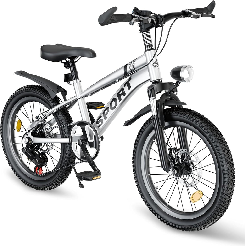 16 or 18 or 20 or 24 Inch Mountain Bike for Kids, Boys and Girls