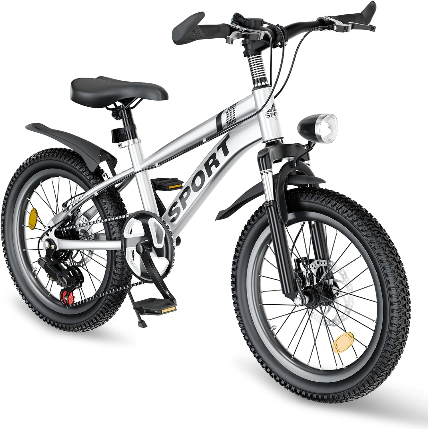 16 or 18 or 20 or 24 Inch Mountain Bike for Kids, Boys and Girls