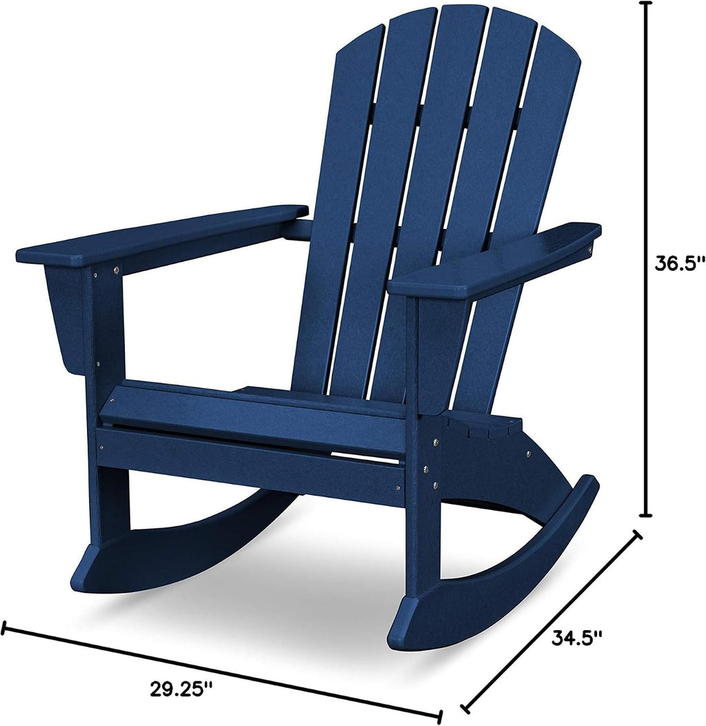 POLYWOOD® Nautical Rocker, Navy