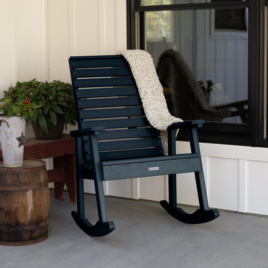 Highwood Weatherly Rocking Chair, Federal Blue