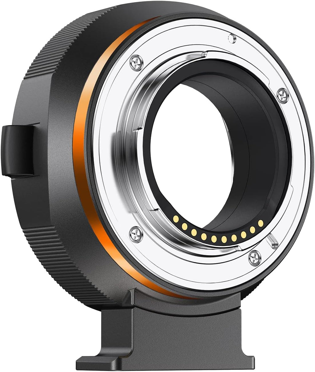 K&F Concept Auto Focus EF/EF-S to FX Lens Mount Adapter, Electronic Lens Mount Adapter Ring Compatible for Canon EF EF-S Mount Lens to Fuji FX Mount Cameras