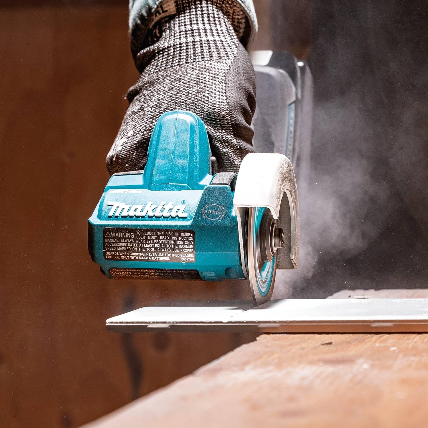 Makita XCM01Z 18V LXT® Lithium-Ion Brushless Cordless 3' Cut-Off Tool, Tool Only
