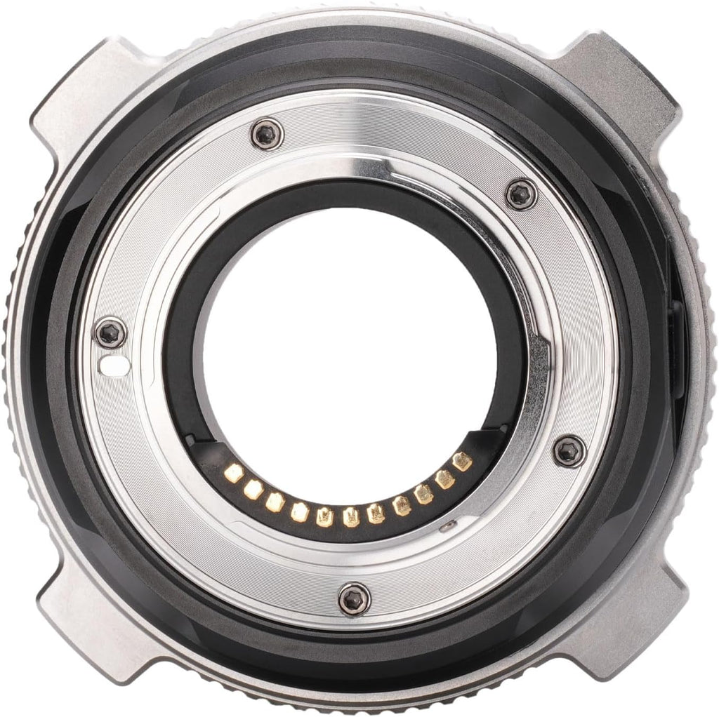VILTROX EF-M1 Pro Lens Mount Adapter Auto Focus Ring Converter with Security Lock for Canon EF Mount Lens to M4/3 Camera GH4 GH5 GH5S GF6 GX7GX85 GX9 G9 E-M10 E-PL7 E-PL8 E-P5 Pen-F
