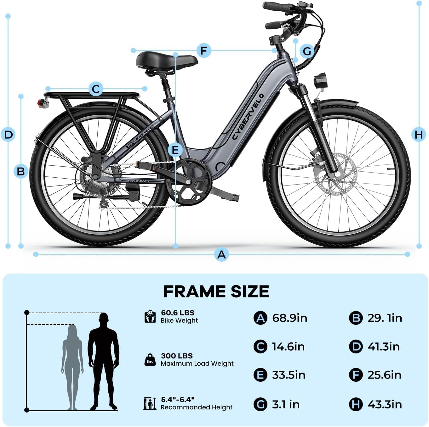 YorkE 26' Electric Bike for Adult,1000W Peak, up 80 Miles Removable Battery Ebike,Adult Electric Bicycles for All Terrain,Men Women E Bike, 7-Speed
