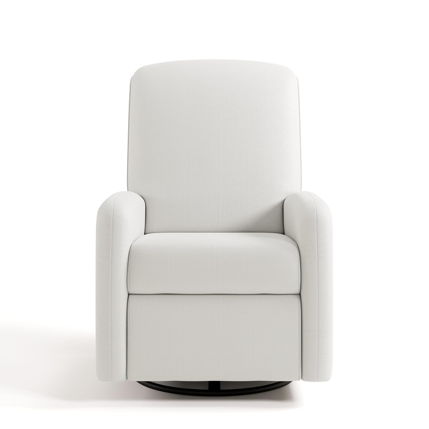 Graco Bellwood Power Recliner Swivel Glider (Ivory Basketweave) – Electronic Power Recliner for Nursery, Includes Dual-USB Charging Port for USB-A & USB-C, Glider Rocking Chair with Full Recline
