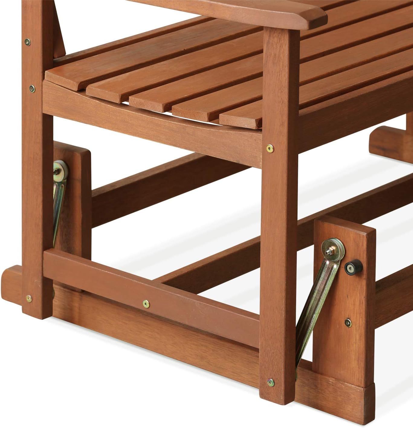 FURINNO FG17485 Tioman Outdoor Hardwood New Mexico Glider
