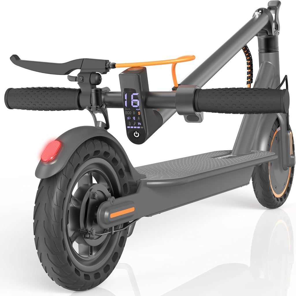 Aovowheel Electric Scooter for Adults, Folding E Scooter with 250W-500W Motor 16-24 Mph Top Speed, Max 15-60Miles Long Range,6.5''/8.5''/10''/14'' Solid Tires Commuting Scooters, Dual Brakes