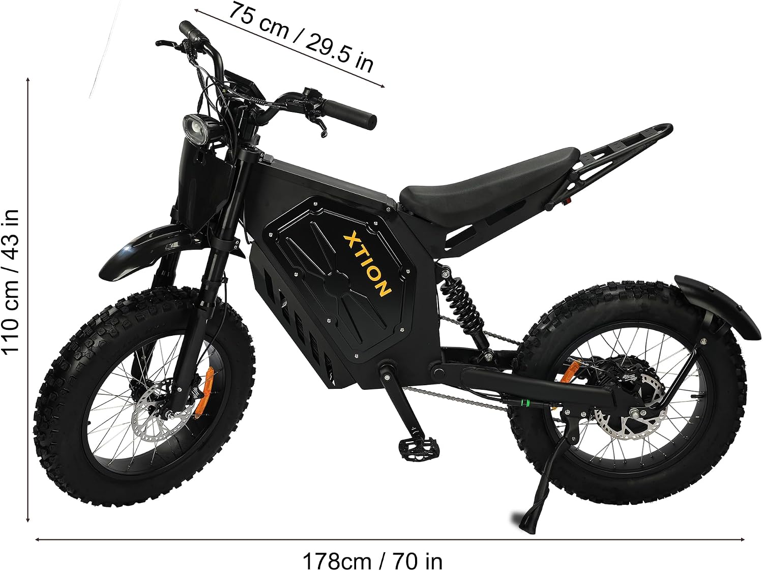 Electric Mountain Bikes for Adults, 750W/3000W Motor 28/45 MPH High Speed E-Bike, 37 Mile Range 48V/60V 15.6Ah/25Ah Battery, 7 Speed Dual Shock Absorber Fat Tire Bicycle