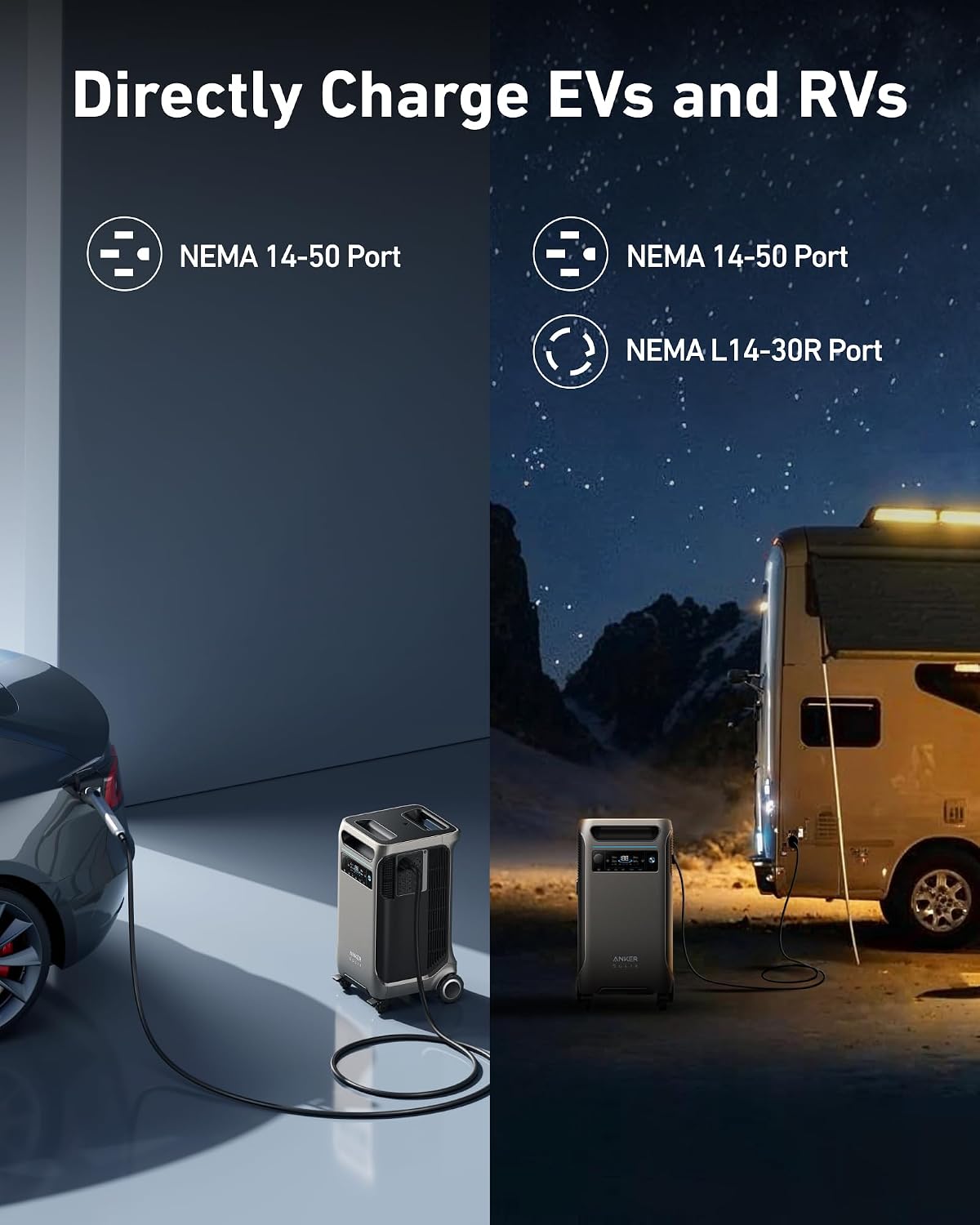 Anker SOLIX BP3800 Expansion Battery, 3840Wh LiFePO4 Battery with 10-Year Lifespan, for SOLIX F3800 Series, for Home Use, RV, and Emergencies