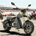 eAhora 4000W M8S Electric Motorcycle for Adults,72V 35Ah Lithium Battery 87 Miles Long Range, Full Suspension Dual Hydraulic Brakes,IP6 Color LCD Display Street Legal High Speed Bike