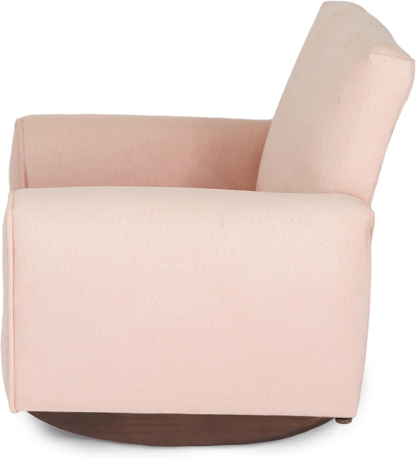 Kid Rocking Chair for Toddlers, Child Chair for Little Kids, Upholstered Toddler Armchair for Children, Comfy and Cute Little Kid Chairs (Rockers, Blush)