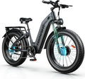 Electric Bike for Adults, 3000W Peak Dual Motor 52V 20AH Battery E Bike 26' x 4.0' Fat Tire Electric Mountain Bike Step-Thru Electric Bicycle for Women Men, Up to 38MPH