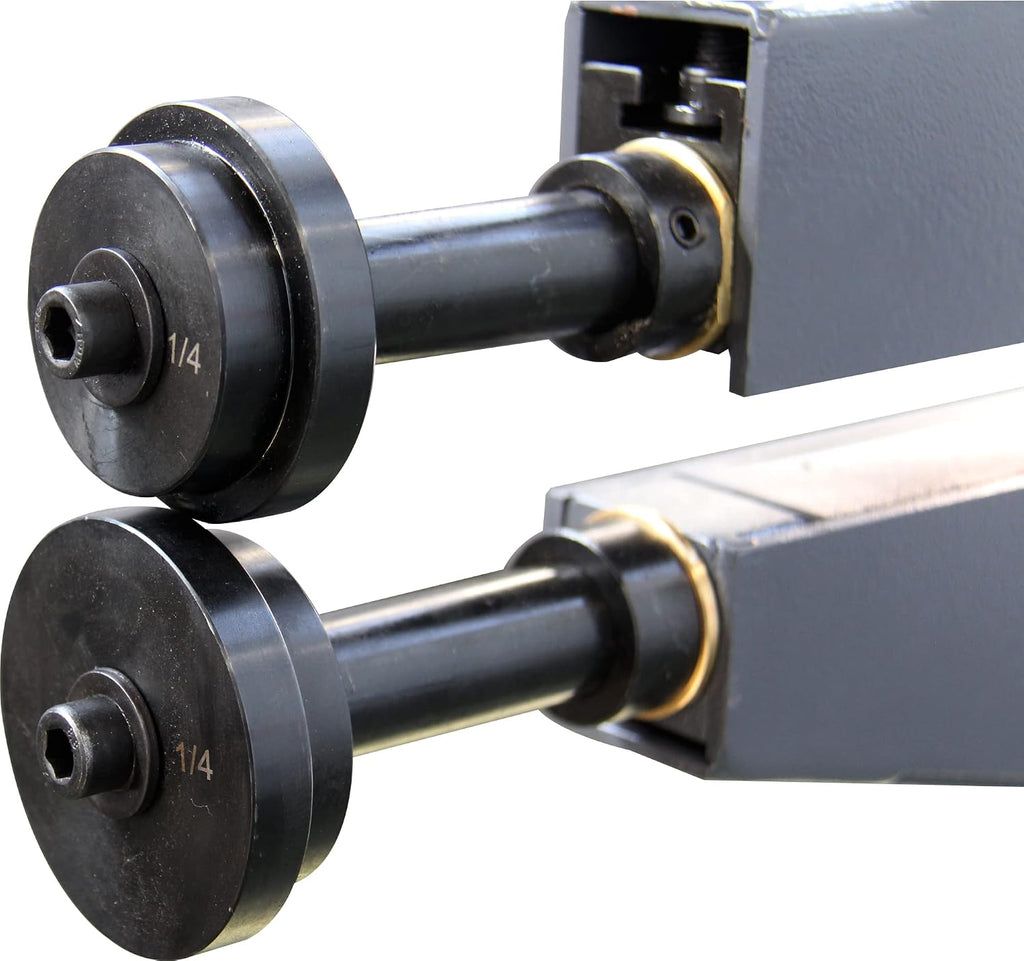 KAKA INDUSTRIAL Sheet Metal Bead Roller, 36 inch Throat, 20 Gauge(0.036 Inch) Capacity Sheet Metal Rotary Forming Machine, Electric Power Bead Roller with Foot Pedal Control 110V-60HZ-1PH RM-36