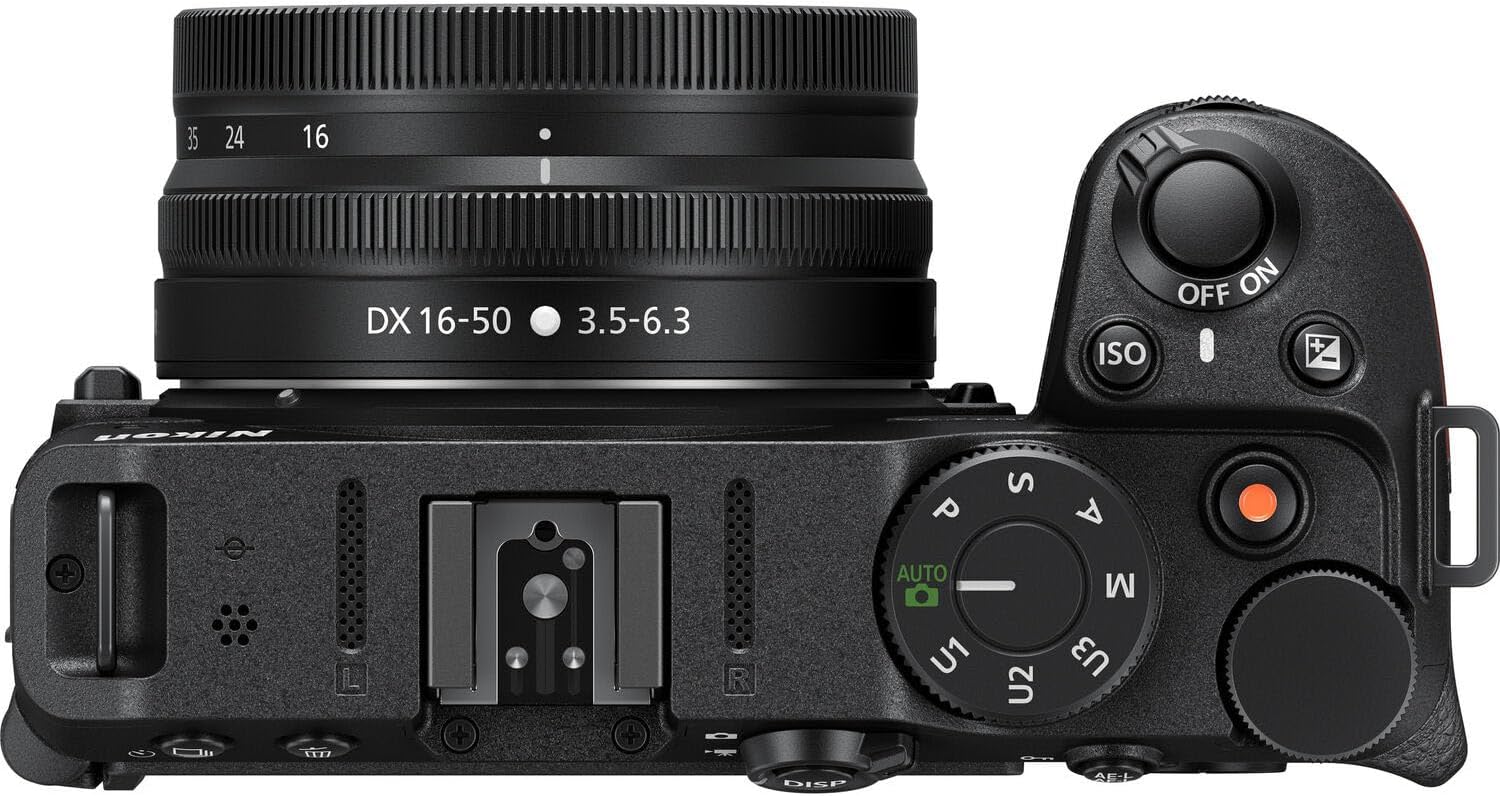 Nikon Z30 Mirrorless Camera with Z DX 16-50mm f/3.5-6.3 VR Lens + 128 GB Memory + Extra Battery + Camera Case + Tripod + More (28pc Bundle)
