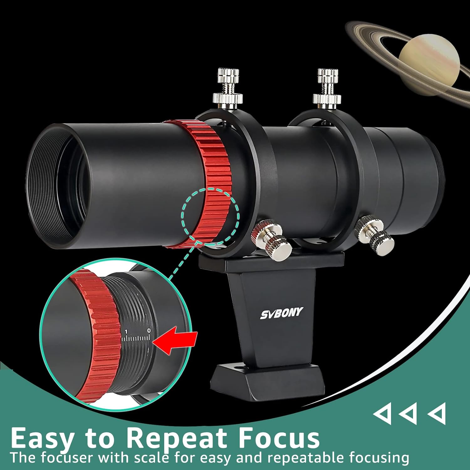SVBONY SV165 40mm Mini Guide Scope, Bundle with SV905C Telescope Camera