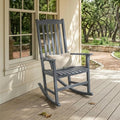 Cambridge Casual Bentley Porch Rocking Chair, Slate Gray