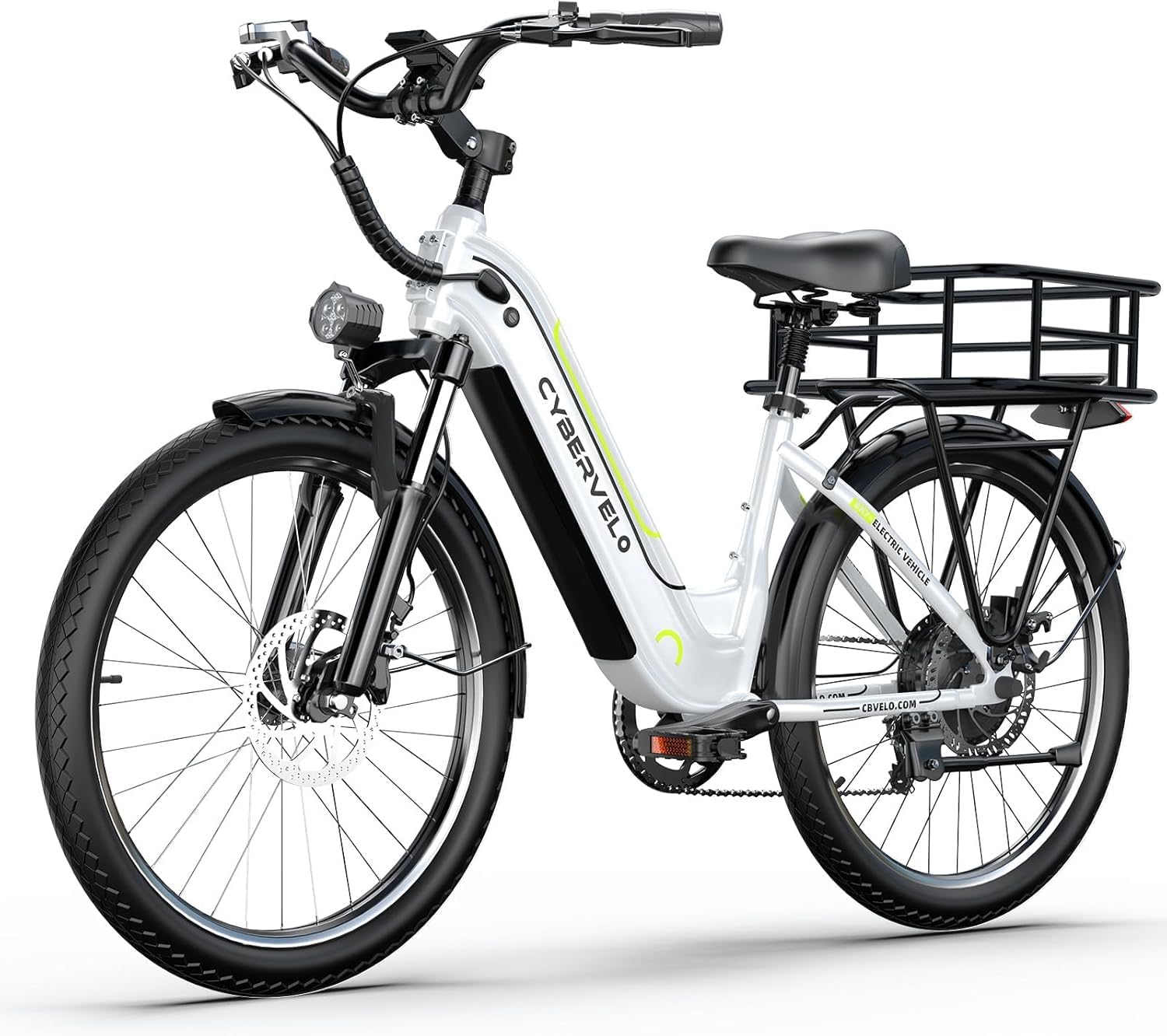 YorkE 26' Electric Bike for Adult,1000W Peak, up 80 Miles Removable Battery Ebike,Adult Electric Bicycles for All Terrain,Men Women E Bike, 7-Speed