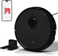TECBOT S3 PRO Robotic Vacuum Cleaner and mop, LiDAR Navigation, 150mins Runtime&4,000Pa Suction, Automatic Charging Robot Vacuum Cleaner, WiFi,App,Alexa, Ideal for Hard Floor, Pet Hair,Black