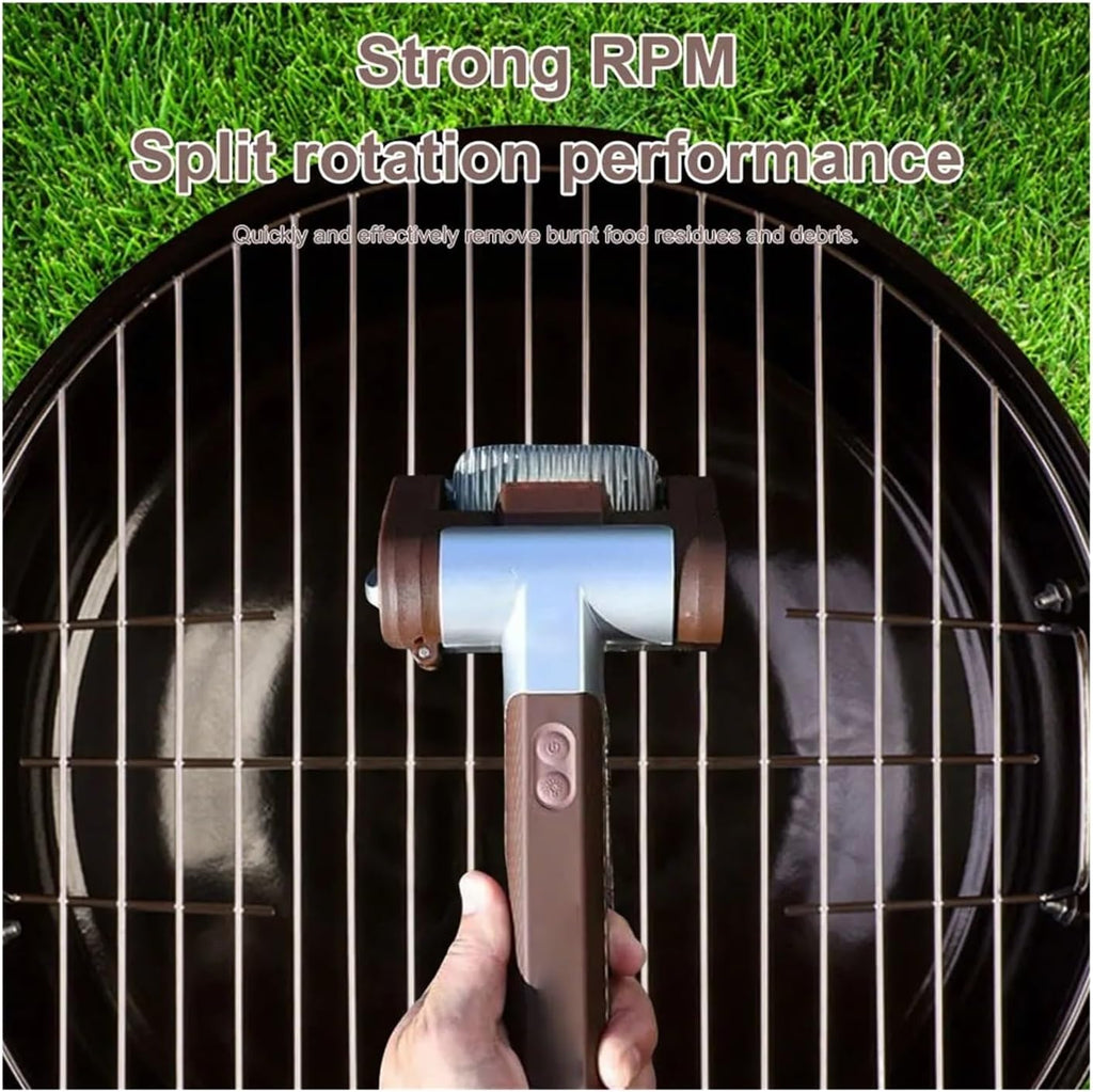 Fit for Cordless Electric Grill Cleaner with Lights - BBQ Brush Cleaner for Effortless Grilling Maintenance(1PCS Cleaner BrushE)