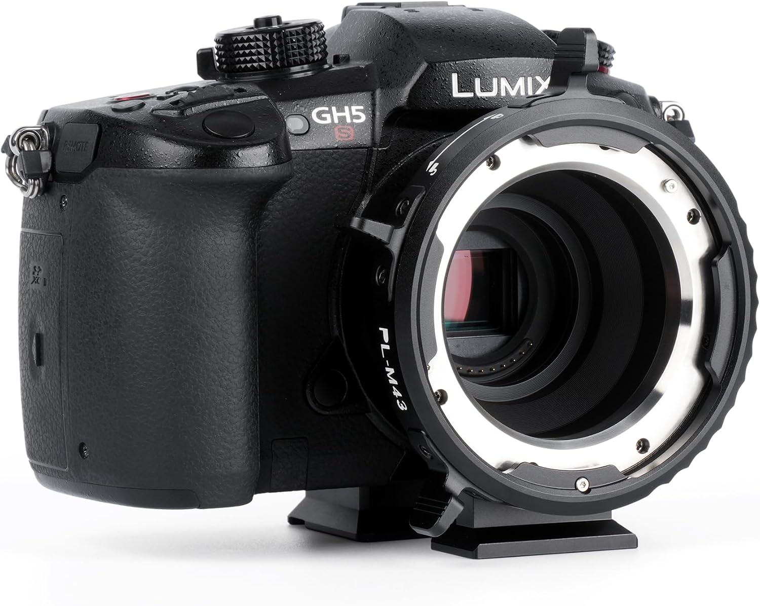 VILTROX PL-M43 Lens Mount Adapter Manual Focus Lens Converter with Rotary Lock Compatible with PL Lens to M43 Series Mount Cameras Panasonic GH5,G1,GH1,GH4/Olympus EP1,EP2,EM1,EM