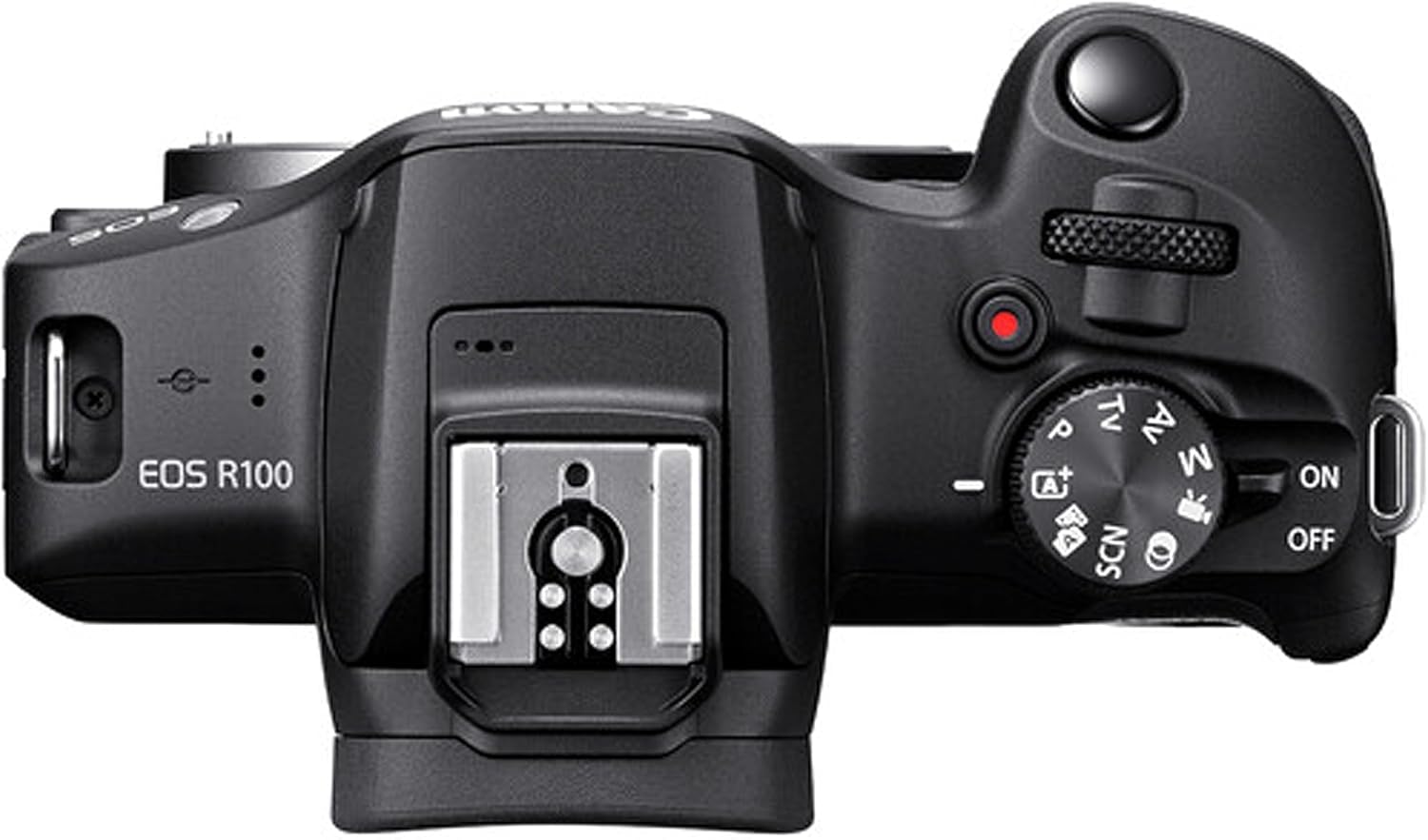 Canon EOS R100 Mirrorless Camera with 50mm Prime Lens + 64GB Memory Card, Case, Hood, Grip-Pod, Filter Professional Photo Bundle (Renewed)