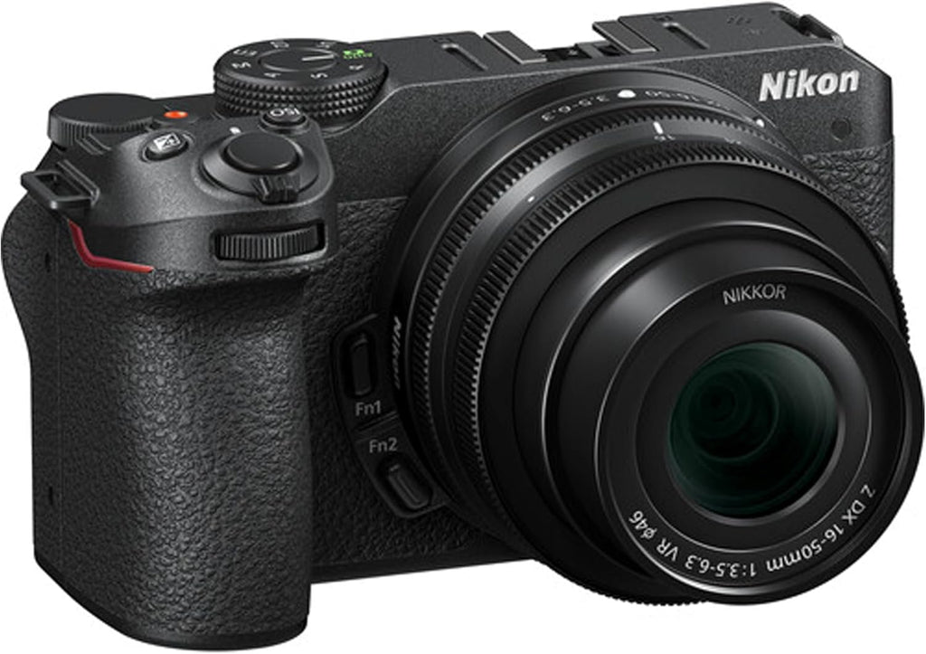 Nikon Z30 Mirrorless Digital Camera W/Nikkor Z 16-50mm Lens + 128GB Memory, LED Light, Microphone, Filters, Case, Tripod, and More (34pc Video Bundle) (Renewed)