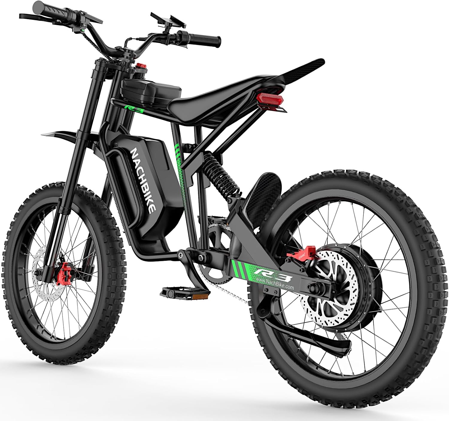 Electric Bike for Adults, R3/R3 Neo 6000W Peak Dirt Bike, 50MPH /45MPH Top Speed, 50 Miles Long Range Ebike with 60V 25Ah Battery, 19' Off Road Tires Electric Motorcycle with Full Suspension