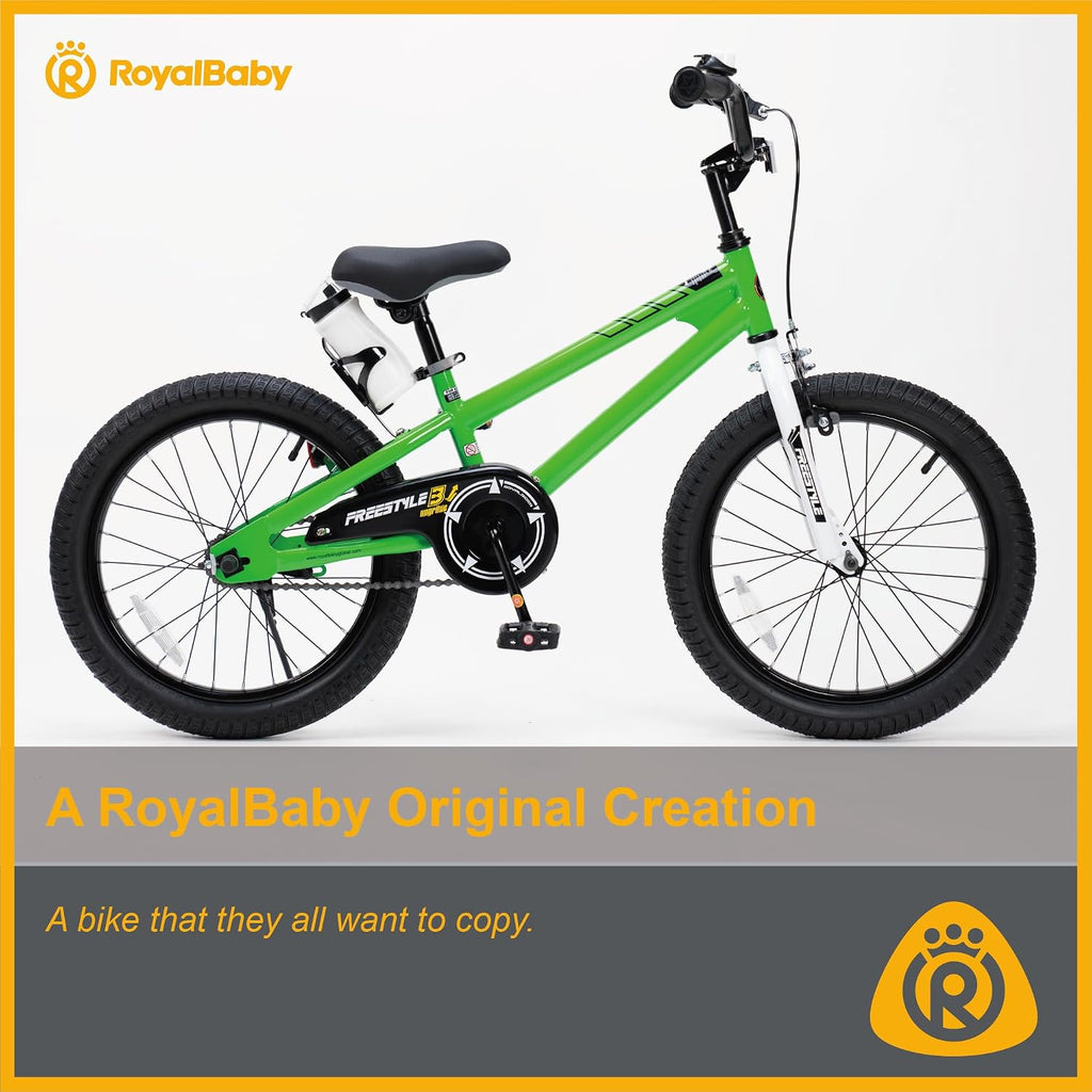 RoyalBaby Kids Bike Freestyle Classic 12 14 16 18 Inch Children Bicycle for Ages 3-10 Years Toddler to Big Kids