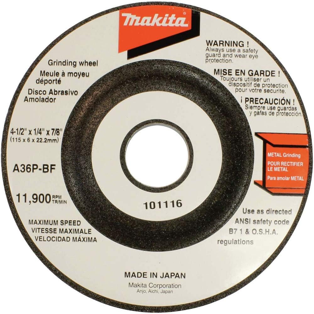 Makita 9557PBX1 4-1/2' Paddle Switch Cut-Off/Angle Grinder