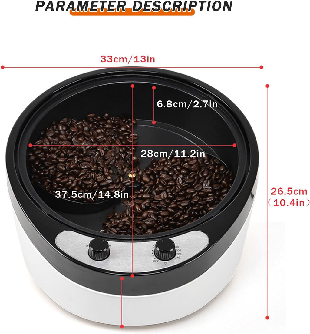 Coffee Machine 800G Electric Coffee Roasting Machine Coffee Bean Roasting Machine Coffee Roasting Machine Roasting Machine Suitable for Home