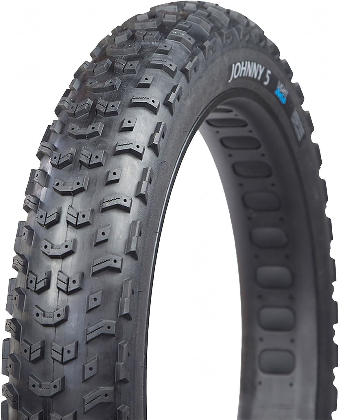 Johnny 5 Fat Bike Tire for Bicycle by Terrene - 26 Inch Bike Tires for Winter Landscapes - 120 TPI Bike Wheel with Aramid Bead for Fat Tire Bike - Bicycle Accessories for Adult Bikes