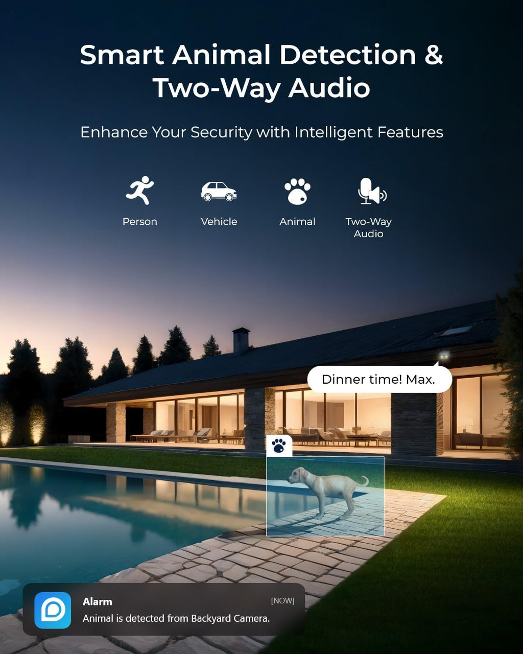 REOLINK RLC-1240A First 12MP Vandalproof PoE Security Camera,145° Wide Viewing Angle, Featuring Color Night Vision, Two-Way Talk, Smart Person/Vehicle/Animal Detection, Weatherproof