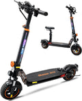 Electric Scooter Adults 1600/2000W Motor 50 Miles Long Range & 30/35 MPH Top Speed 10' Off Road Tire Folding E-Scooter 48V 20.8AH Battery Kick Scooter with Detachable Seat for Commuter Outdoor