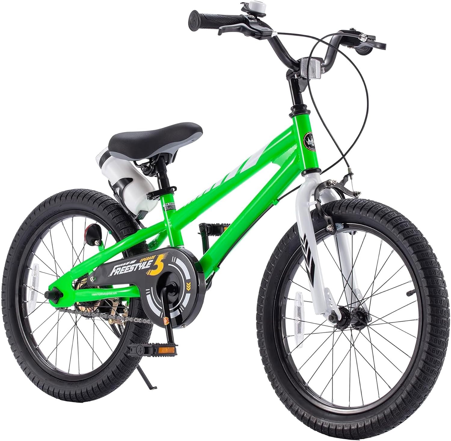 RoyalBaby Kids Bike with Dual Handbrake for Beginners,12 14 16 18 20 Inch Bicycle for Boys & Girls Ages 3-10 Years