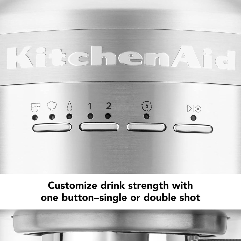 KitchenAid Metal Semi-Automatic Espresso Machine - KES6503