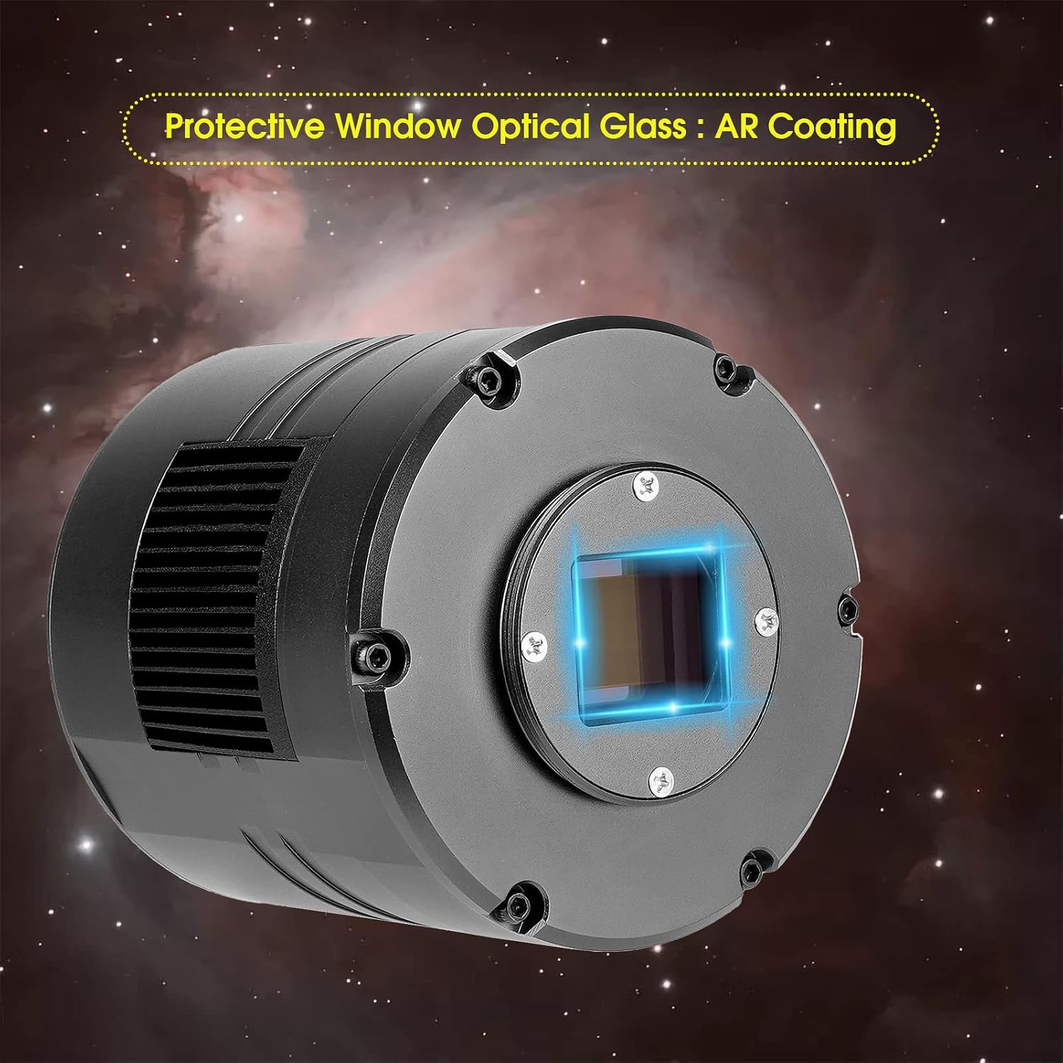 SVBONY SV550 APO Telescope, Bundle with SV405CC Cooled Camera, SV220 Telescope Filter, 122mm F7 Triplet Apochromatic Refractor and Deep Sky Camera, 2 inches Dual-Band Nebula Filter for Astrophotograph