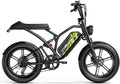 Cybervelo Electric Bike for Adults 1500W Peak 20' Fat Tire All-Terrain E-Bike 80 Miles 30MPH Electric Dirt Bike for Road Sand Mountain Snow - 48V 20/30AH Battery Powered Electric Motorcycle