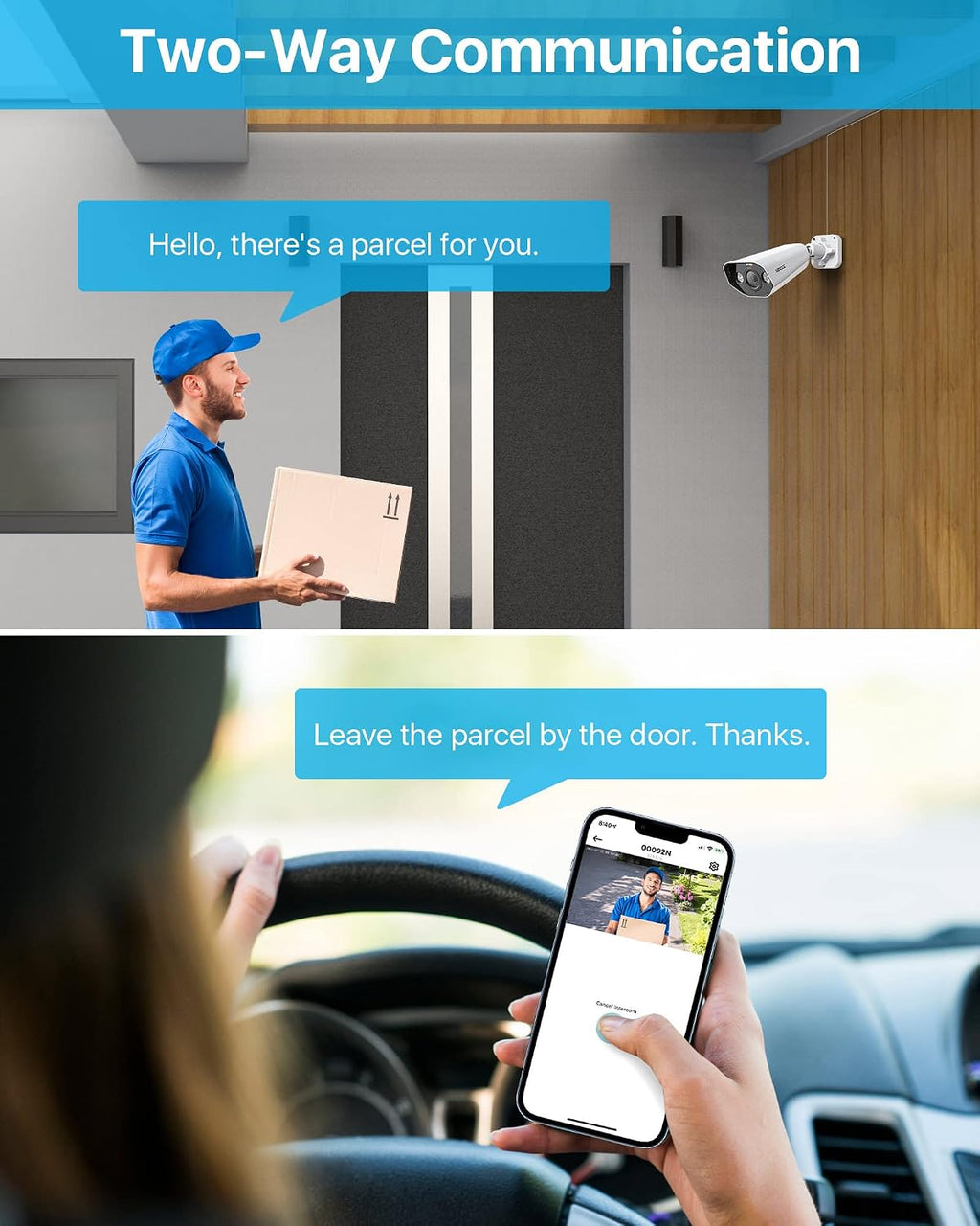 ZOSI 4K Security Camera System, 12X 8MP PoE IP Camera for Outdoor Monitoring with Smart Person Detection, Spotlight Alarm, Color Night Vision, 16CH 4TB HDD NVR for 24/7 Video and Audio Surveillance