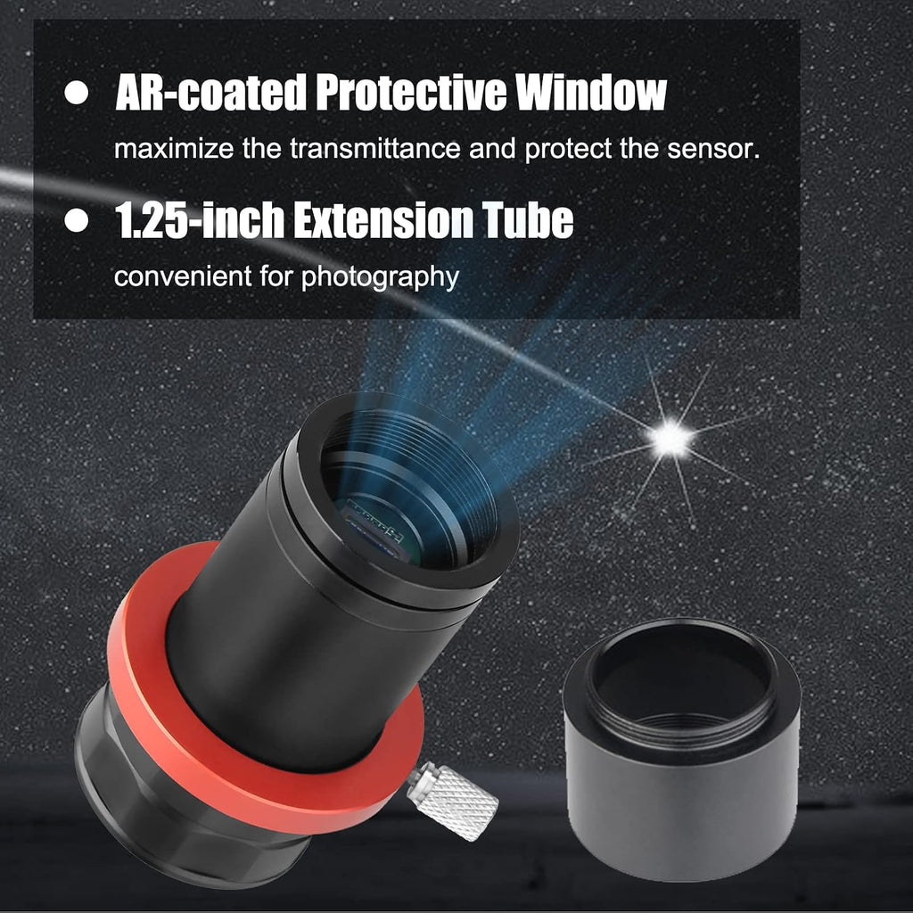 SVBONY SV165 40mm Mini Guide Scope, Bundle with SV905C Telescope Camera