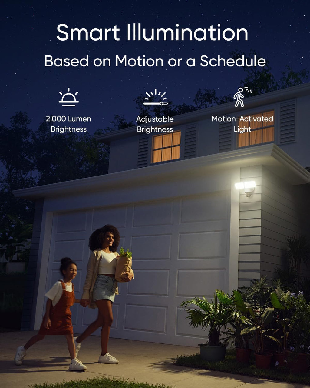 eufy Security S220 SoloCam 4-Cam Pack, Solar Charging, Wireless Outdoor Camera + eufy Security Floodlight Camera E340 Wired, 360° Pan and Tilt
