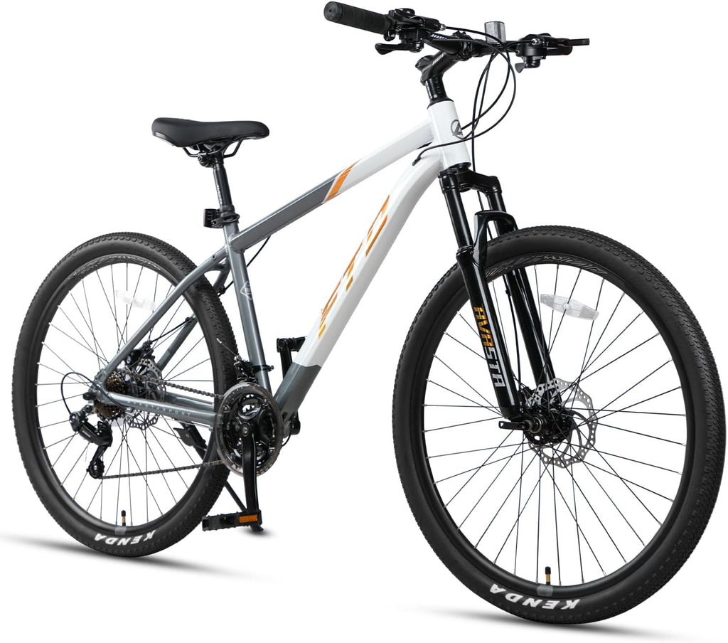 AVASTA Earth 26 27.5 inch Mountain Bike with 21-Speed, Aluminum Frame, Dual Disc Brake, Comfortable Saddle, Multiple Colors
